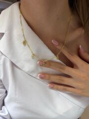 Renkli Charmlı Bileklik Ve Kolye