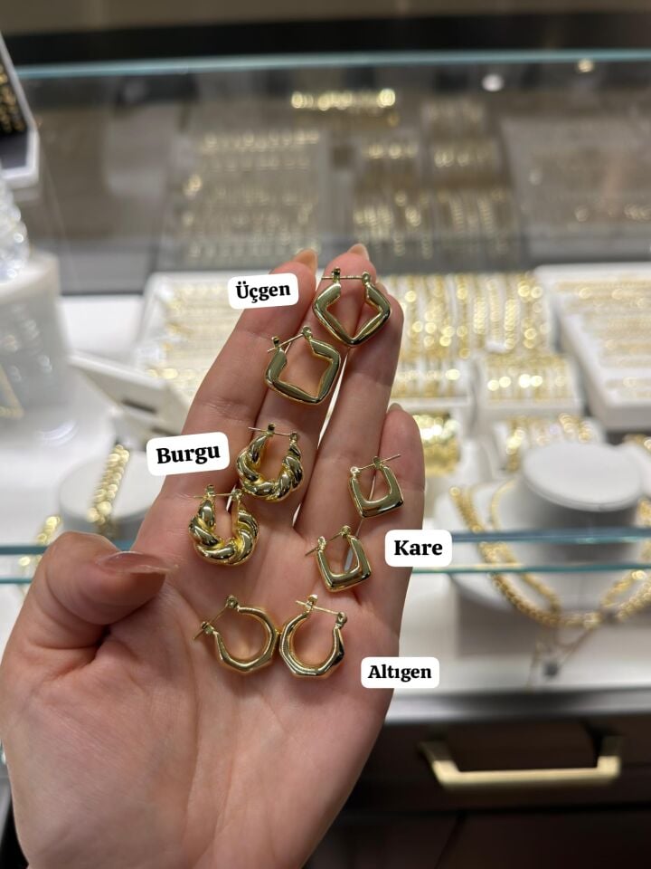 Luzzo Kuyum İşçilik Küpeler