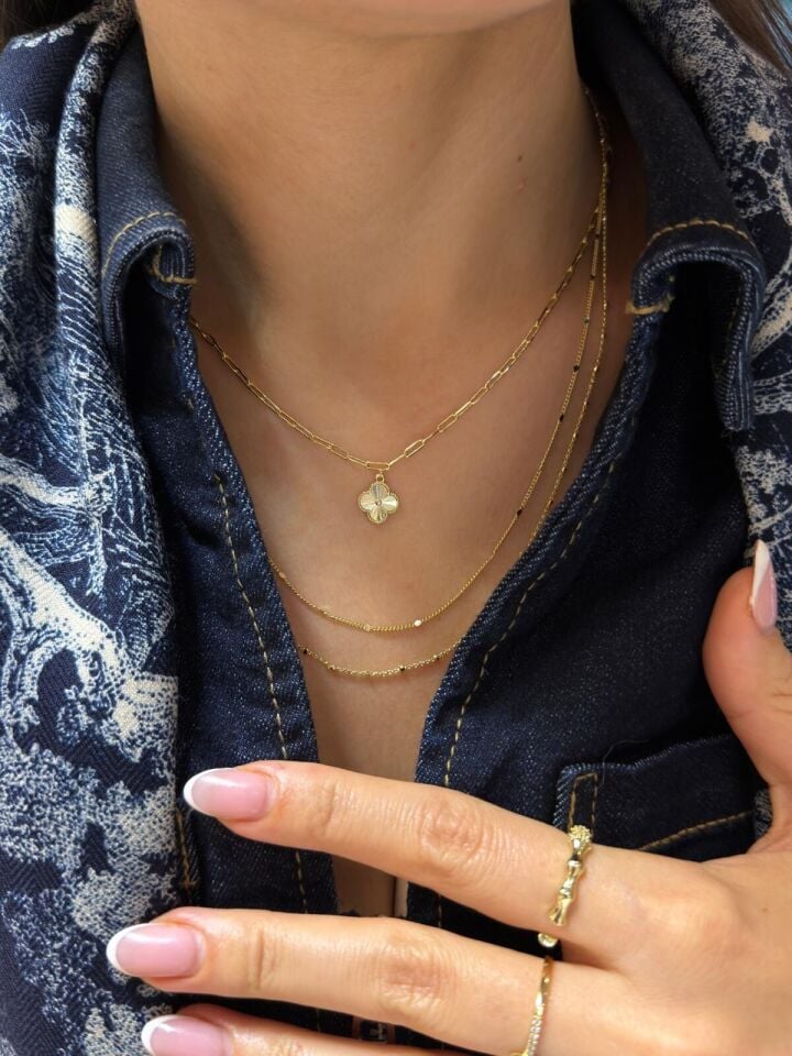 Gold kolye