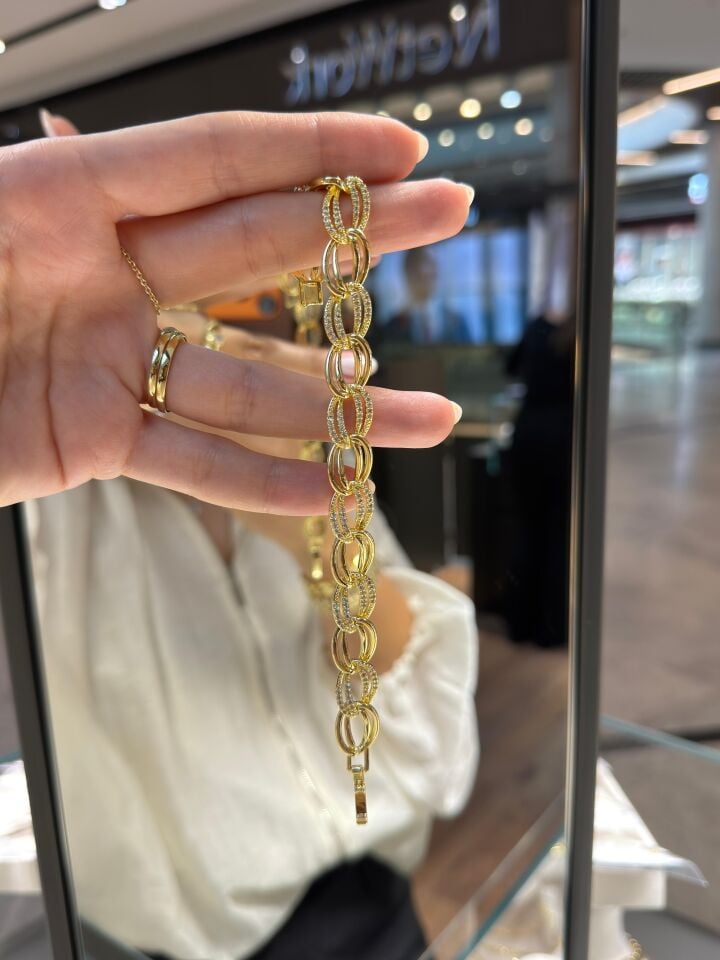 Gold Samanyolu Bileklik
