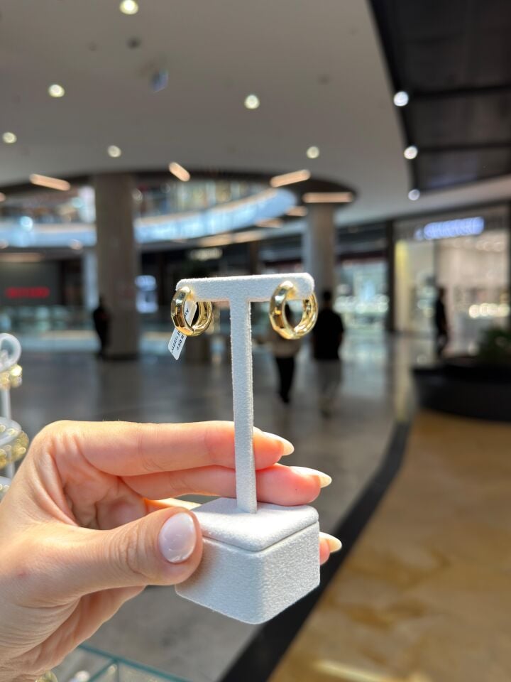 Gold Küpe Kombinleri