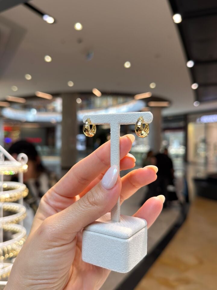 Gold Küpe Kombinleri
