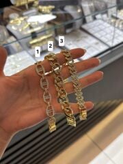 Kuyum İşçilik Taşlı Bileklik Modellleri