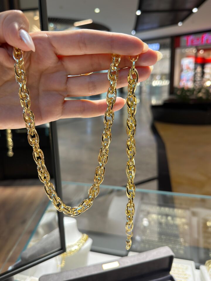 Gold Hallow Kolye ve Bileklik
