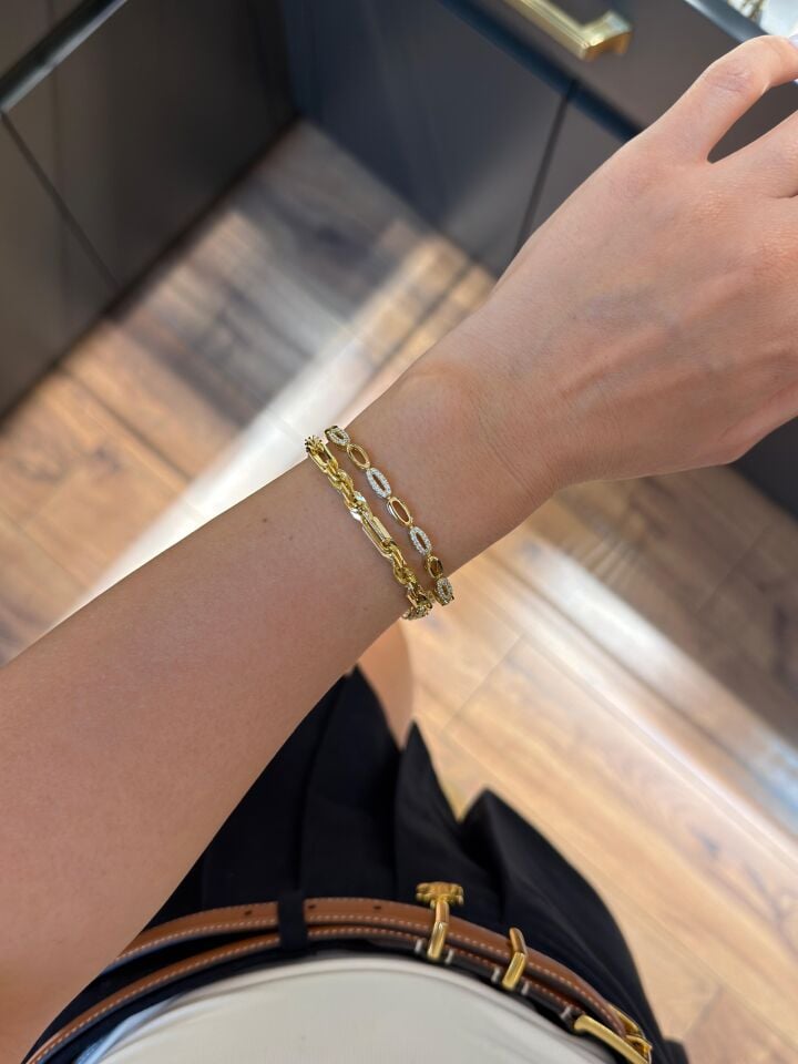 Gold Kuyum İşçilik Taşlı Taşsız Bileklikler