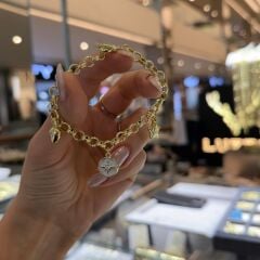 Charmlı Kuyum İşçilik Bileklik