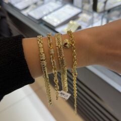 Kuyum İşçilikli Charmlı Bileklikler