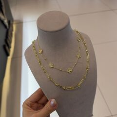 Tasarım Yonca Ve Ataç Kolye